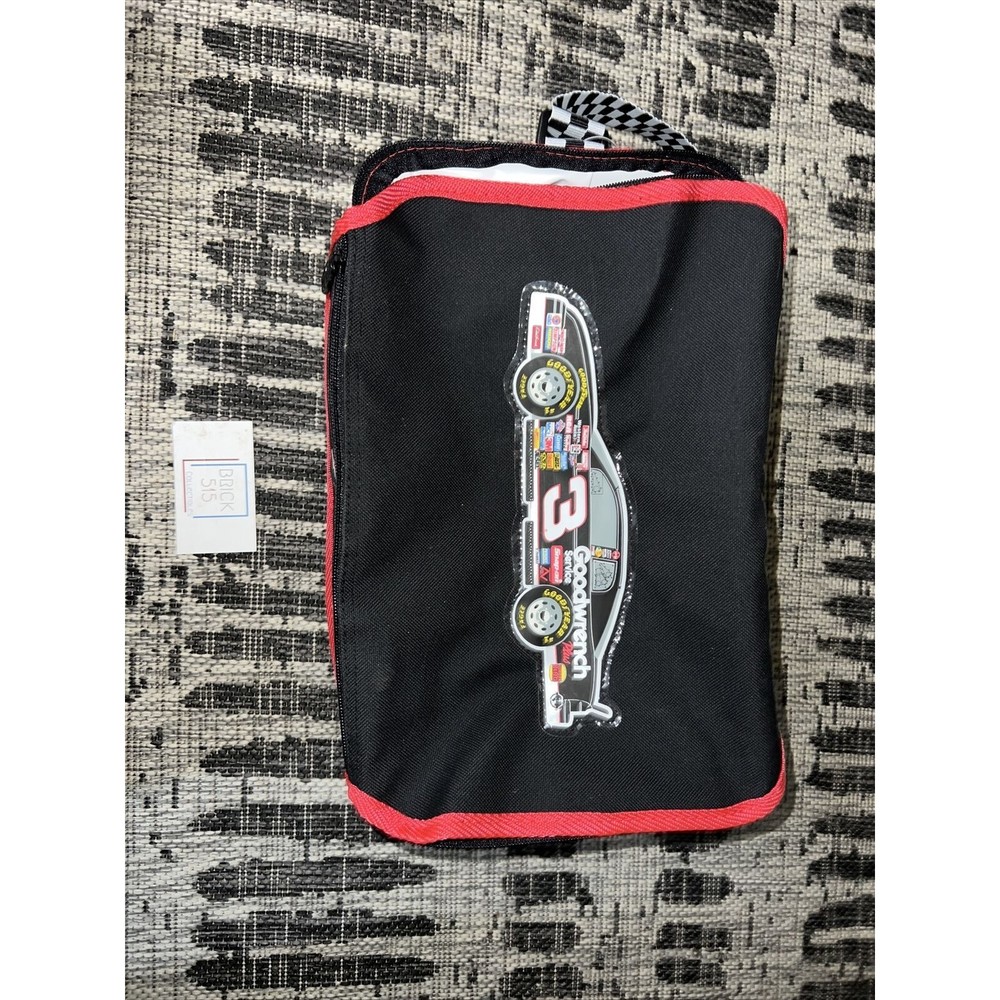 Dale Earnhardt NASCAR #3 Cooler Bag 14”x8”x7” 3 Pocket Vintage Goodwrench Racing